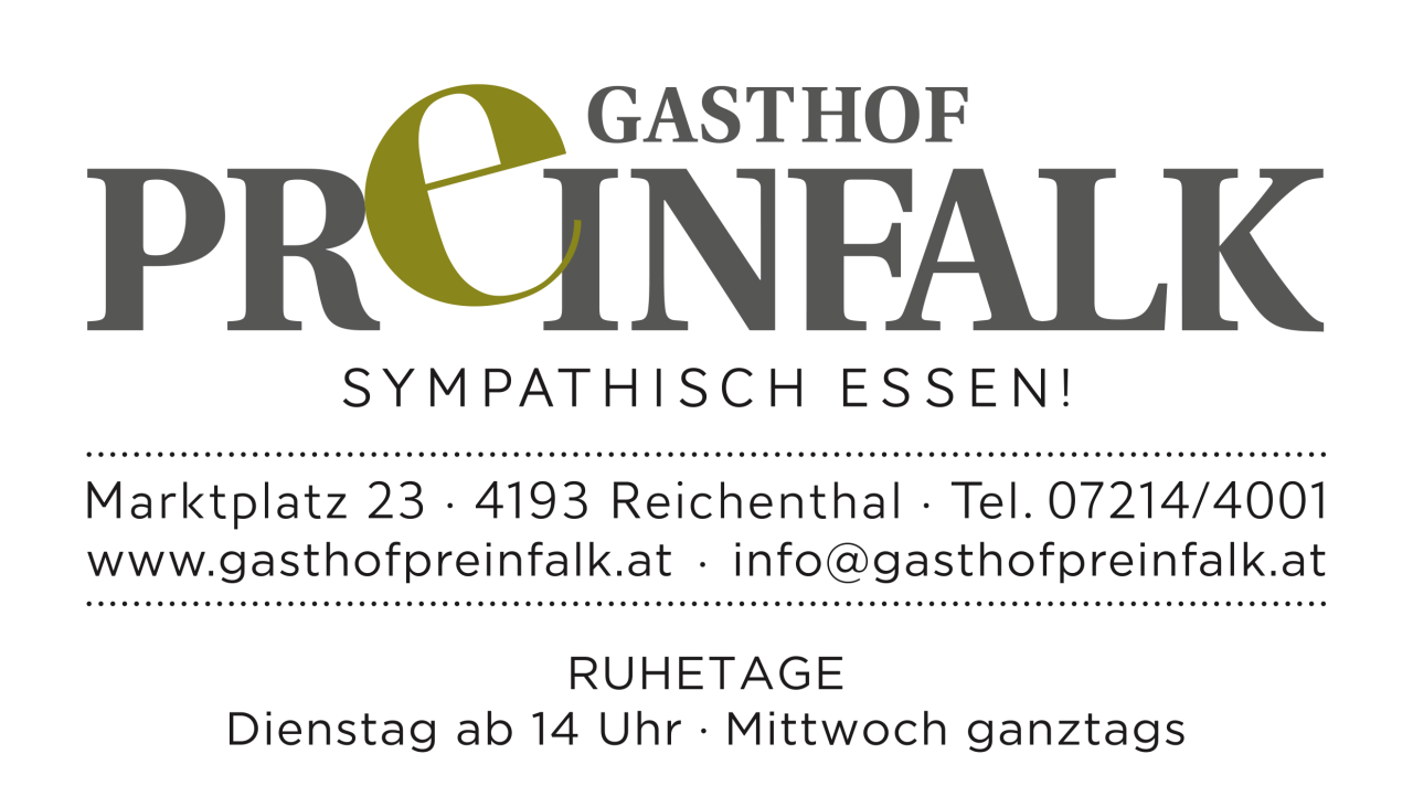 Gasthof Preinfalk Logo