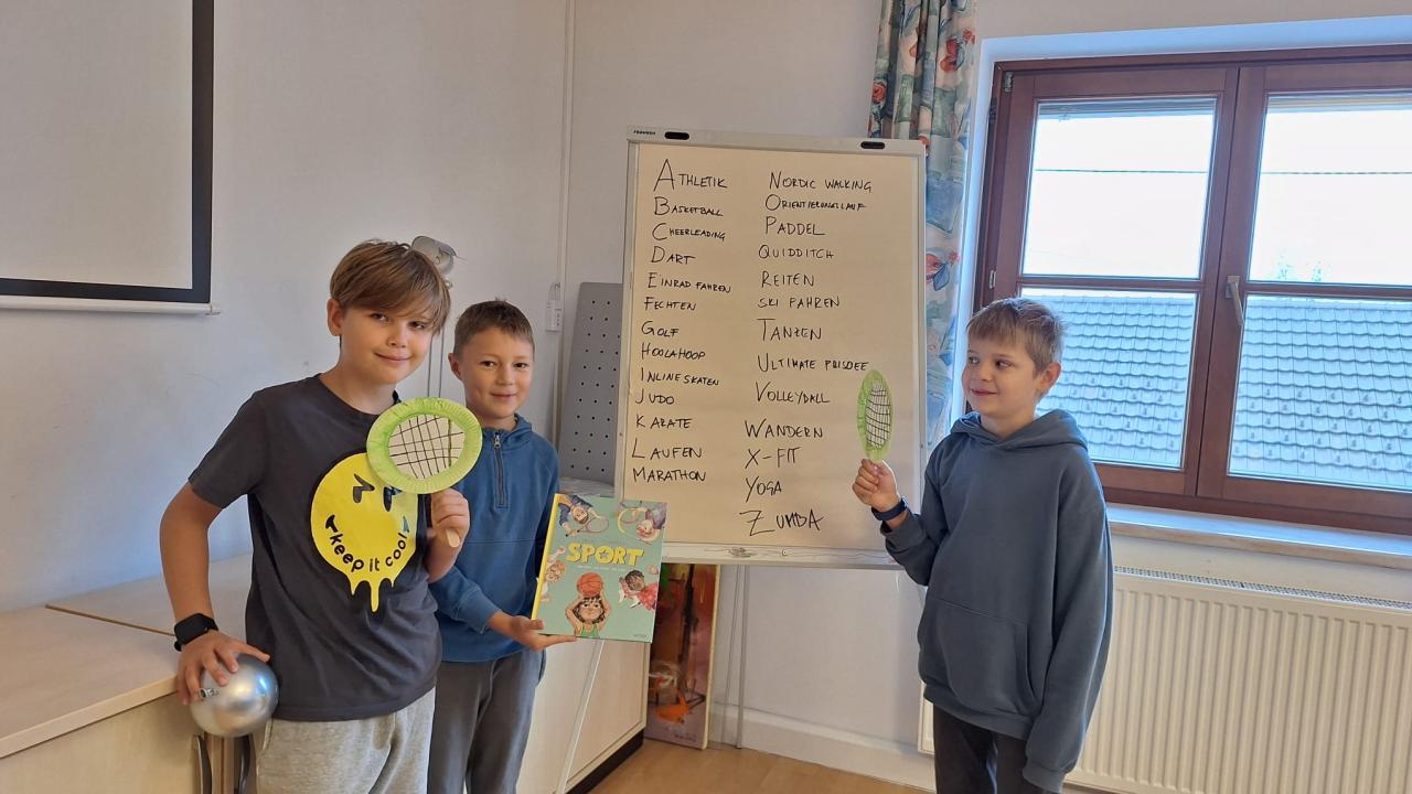 Lesung "Alle machen Sport"