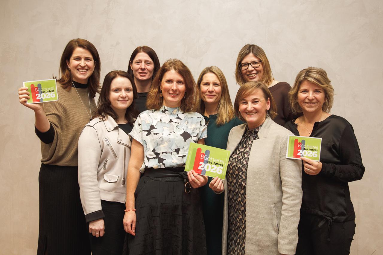 Preisverleihung Bücherei des Jahres 2026