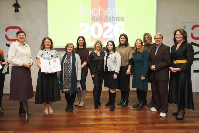 Preisverleihung Bücherei des Jahres 2026